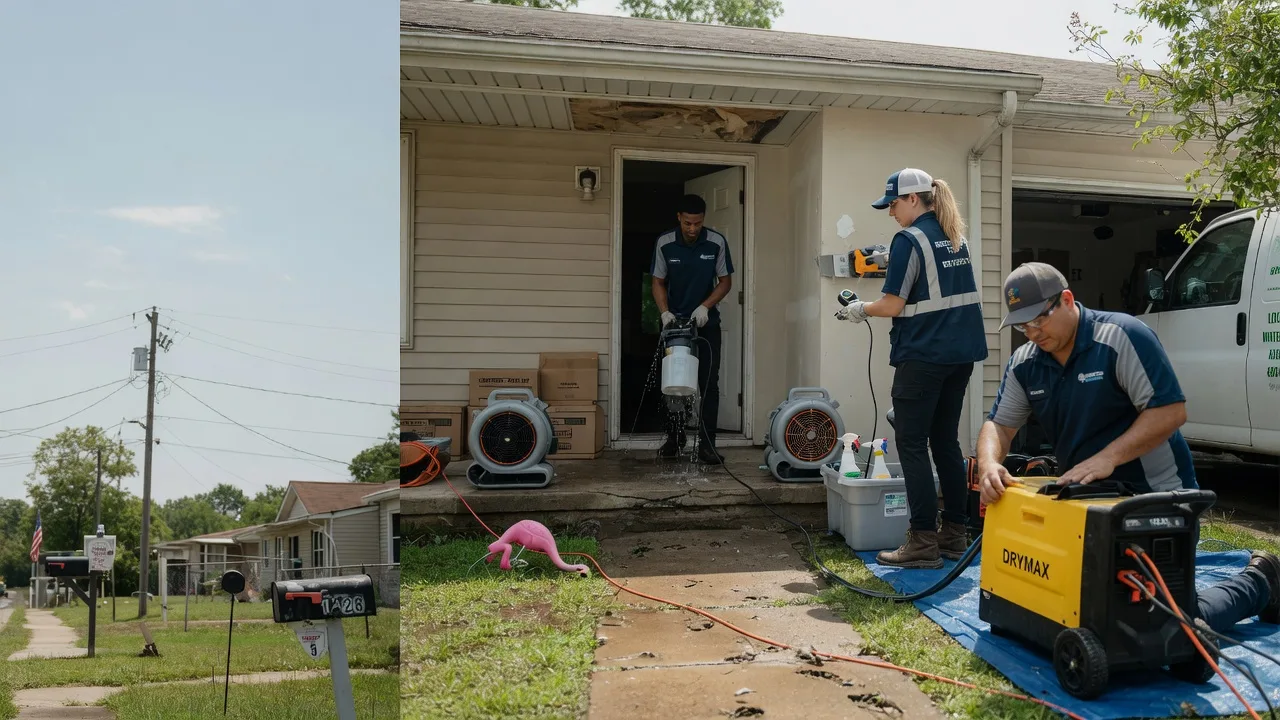 Storm Damage Water Removal in Lexington, IN near me